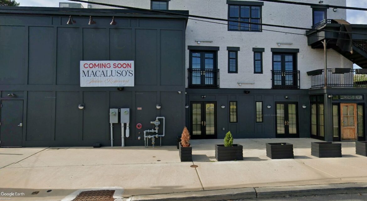 Macaluso’s Italian Restaurant Coming to South Philadelphia