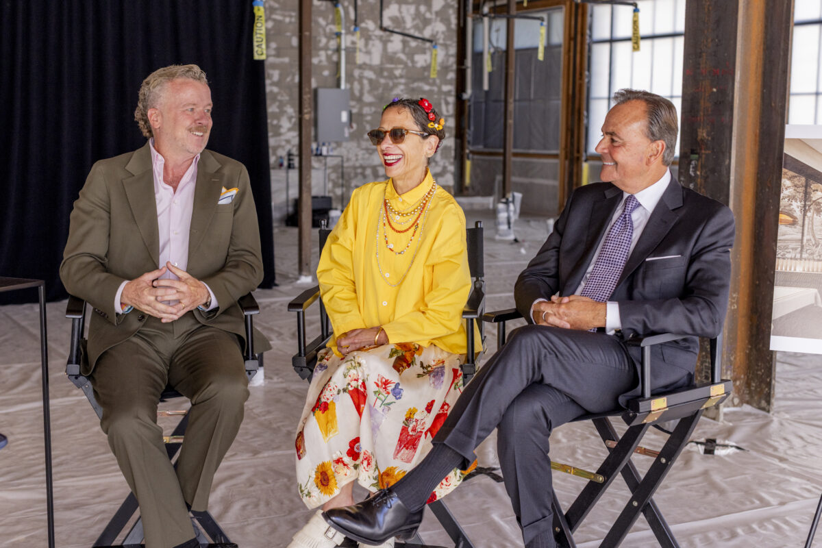 Photo of McG, Nancy Silverton, and Caruso