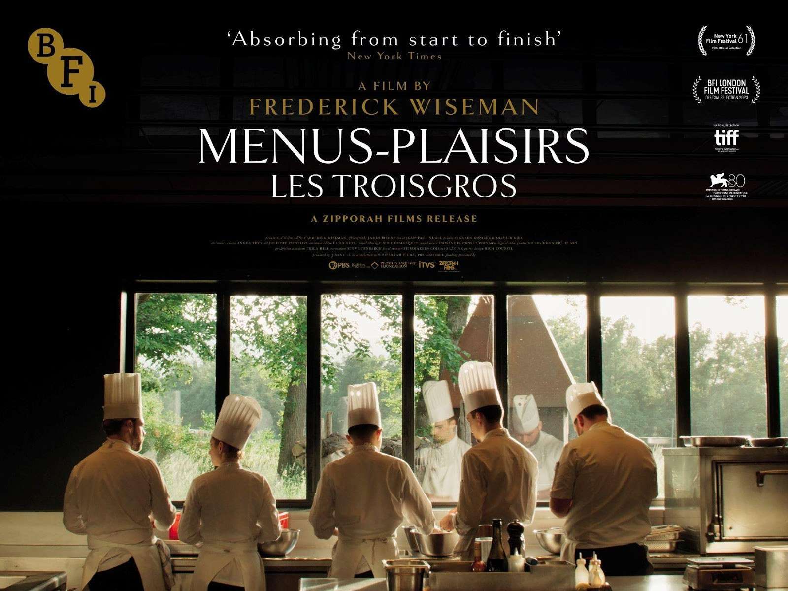 Frederick Wiseman Menus-Plaisirs Les Troisgros film poster