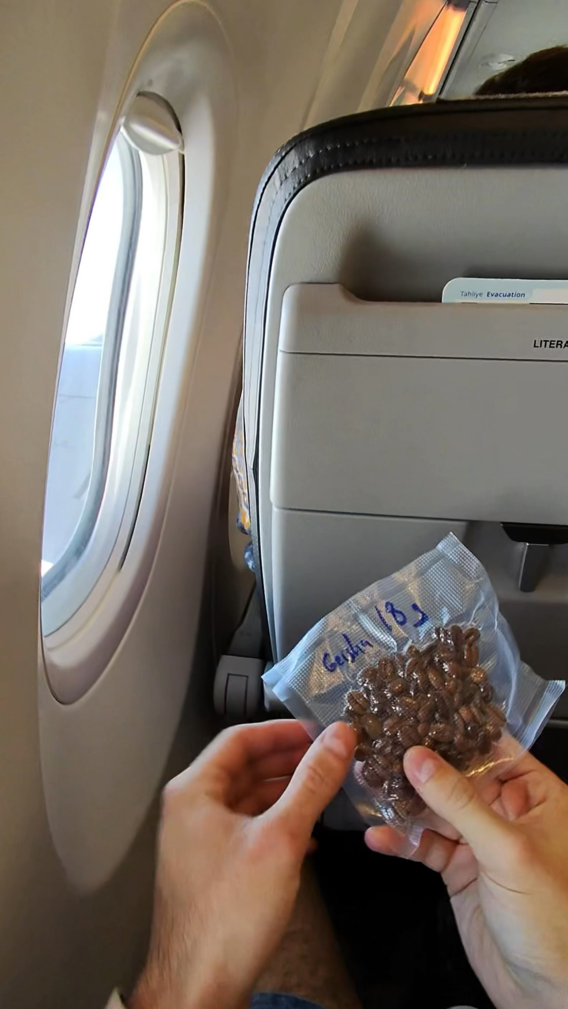 espresso while flying at 35,000 feet