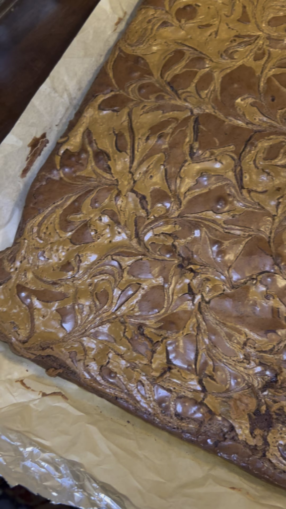 I completely burned a huge batch of brownies for an event