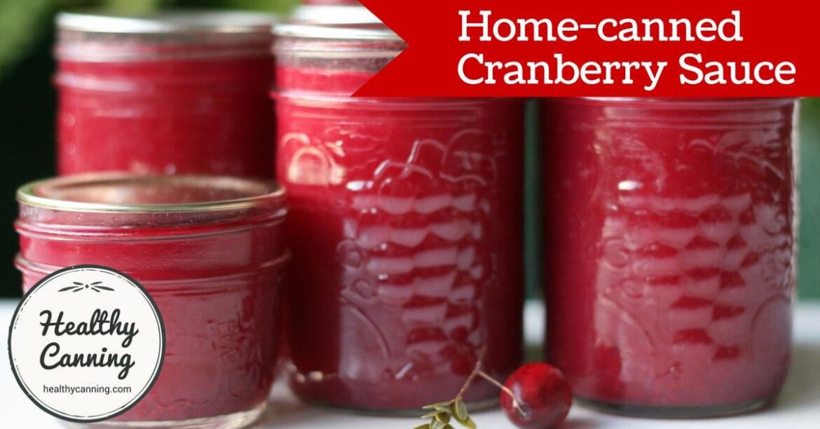 Sucralose cranberry sauce