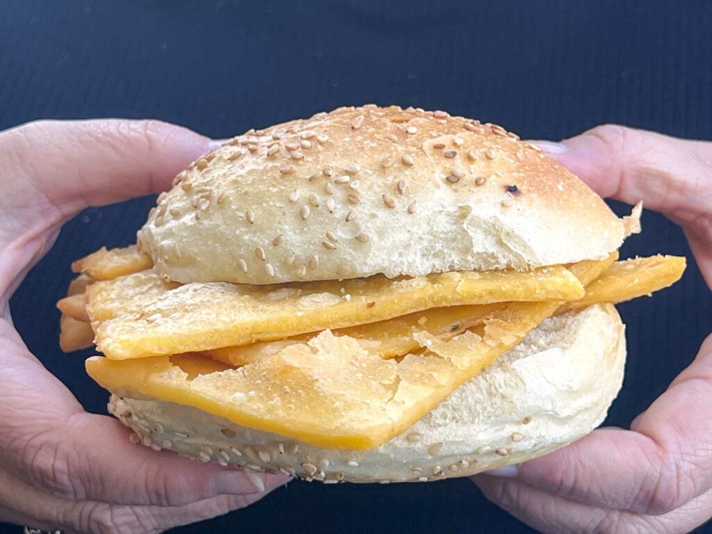 Pane e Panelle at Panini con la Milza in Palermo