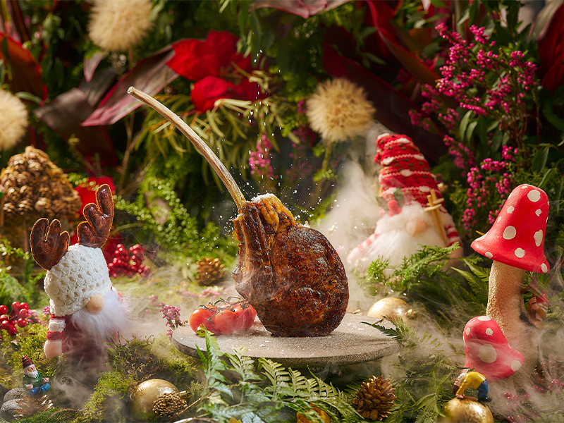 Parkroyal Collection Marina Bay, Singapore - Christmas lunch - roast turkey in Singapore - Christmas meal 