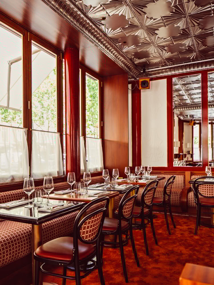 Brass The brasserie in Saint-Germain-des-Prés