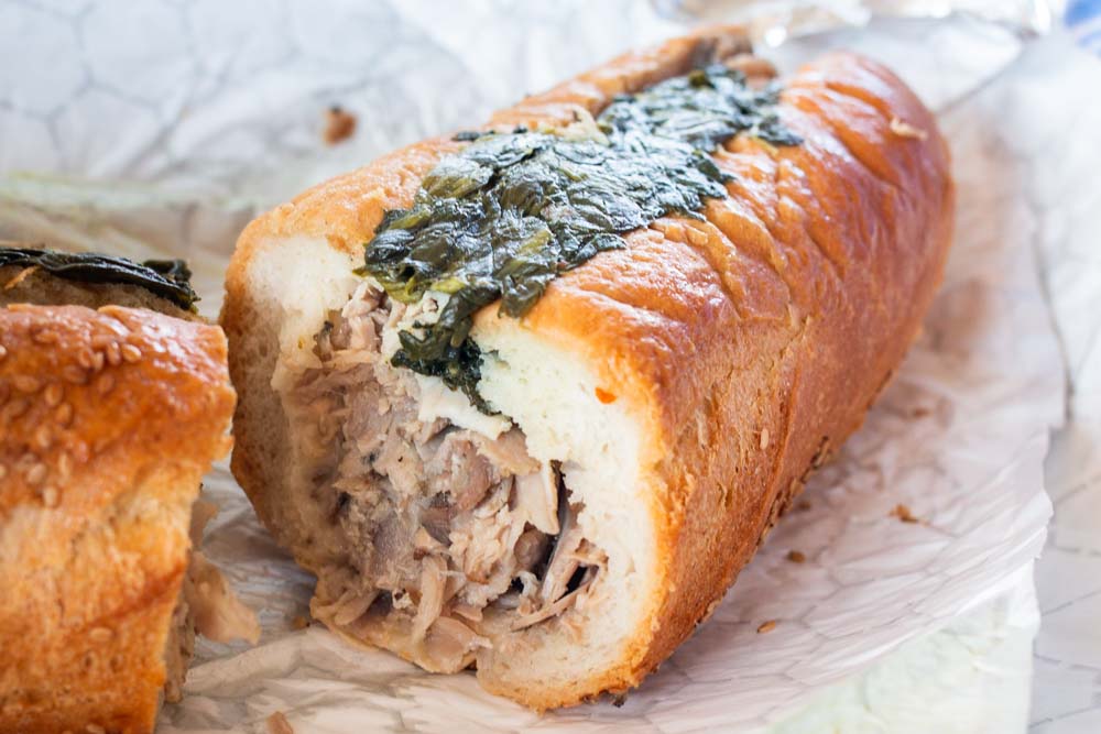 Roast Pork Sandwich at Johns Roast Pork in Philadelphia