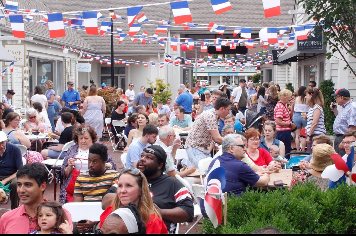 Bastille Day celebration in Green Hills