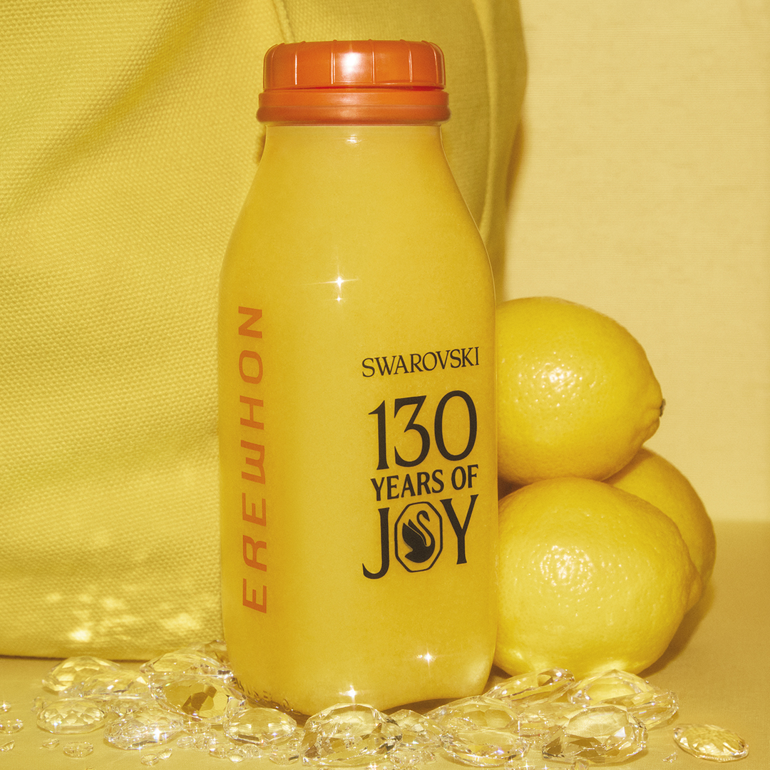 Erewhon x Swarovski juice