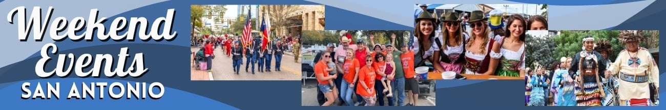 San Antonio Weekend Banner - November 7-9, 2025