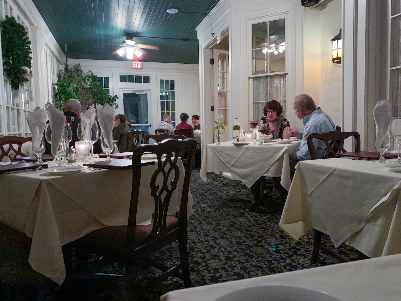 Dinner at Arad Evans Inn, Fayetteville, N.Y.