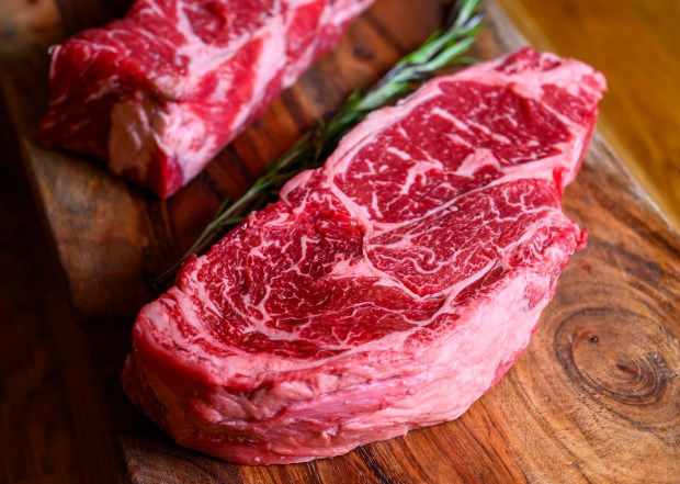 A rib eye is available at Luca and Sons on...