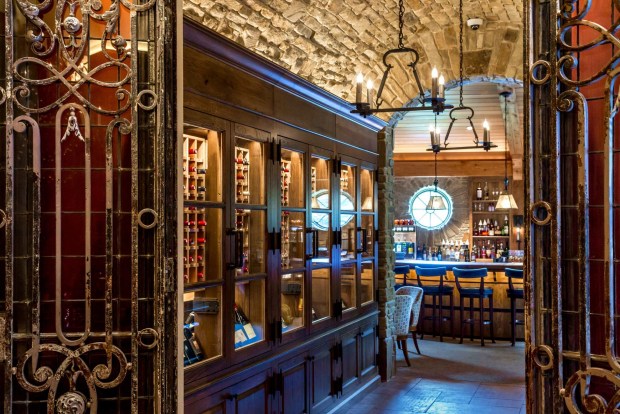 The wine corridor at Cru Uncorked in Moreland Hills is seen. (Christian James(