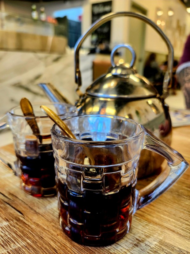 Relaxing tea, sweet and floral with cardamom. (Amy Drew Thompson/Orlando Sentinel)