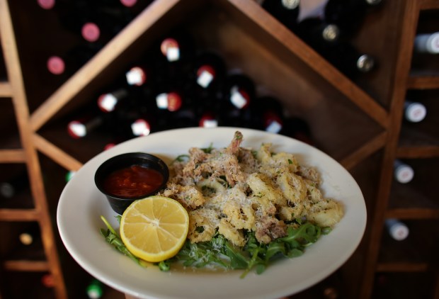 Culaccino Italian Restaurant's calamari. As seen Wednesday, Nov. 12, 2025, in Hampton. (Stephen M. Katz / The Virginian-Pilot)