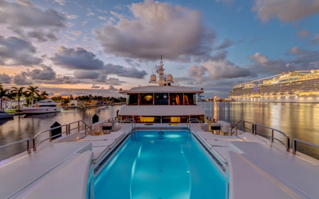 Shipping billionaire built a 10,500hp carbon fiber superyacht to make it easier to have his lunch and dinner in different places