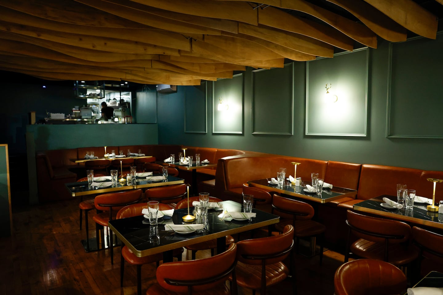  The interior of Miso Mozza.