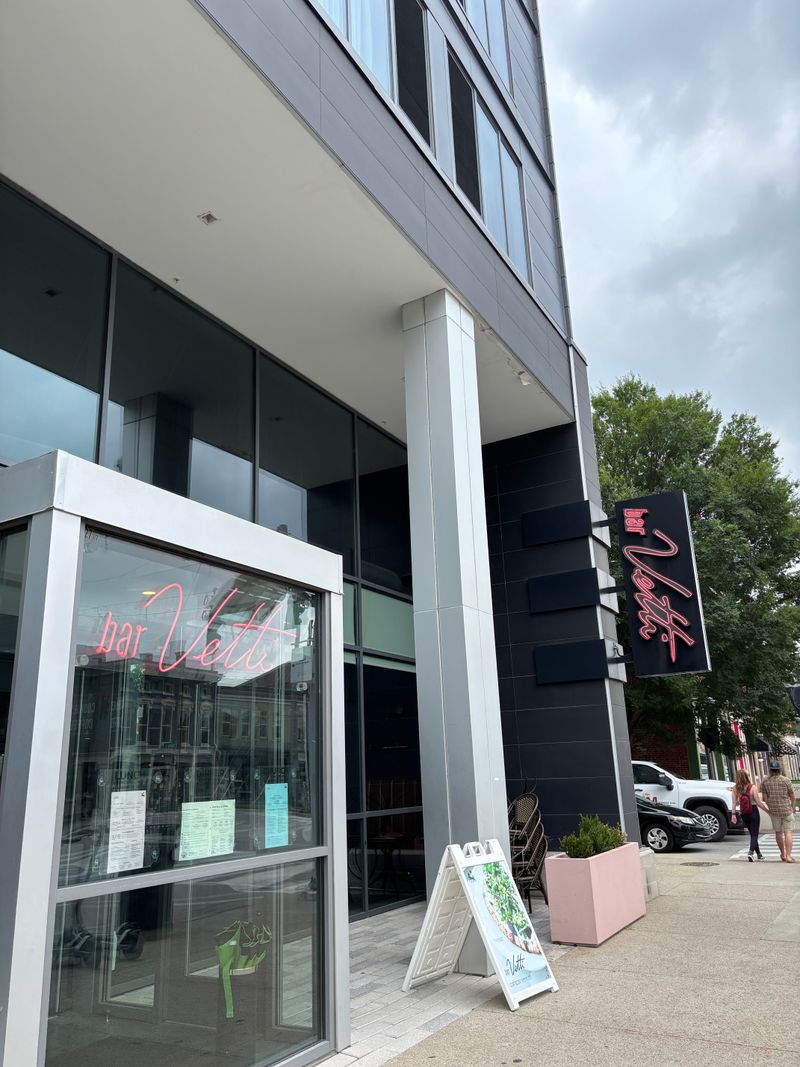 The Top Italian Restaurant in Every State, Loved by Locals 18 Bar Vetti - Louisville, Kentucky