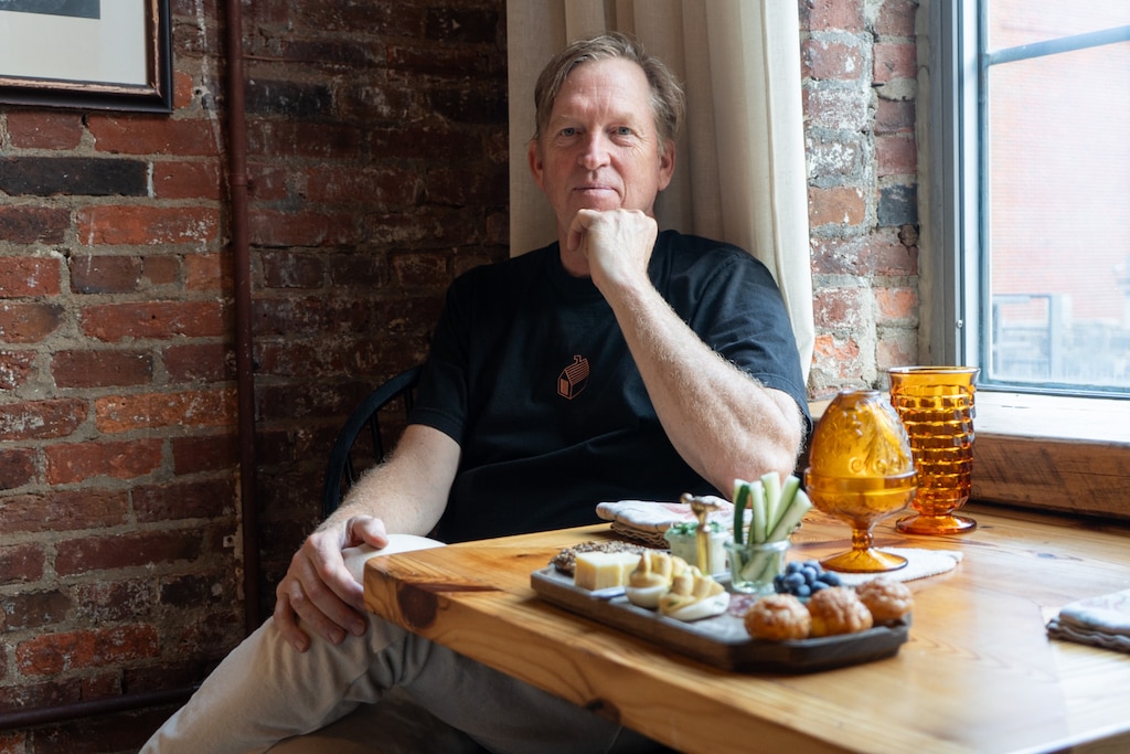 Woodberry Kitchen owner Spike Gjerde is photographed at Woodberry Kitchen on July 10, 2024.