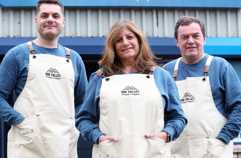Family run Usk Valley Cheese Company scales up with new production base Family run Usk Valley Cheese Company scales up with new production base