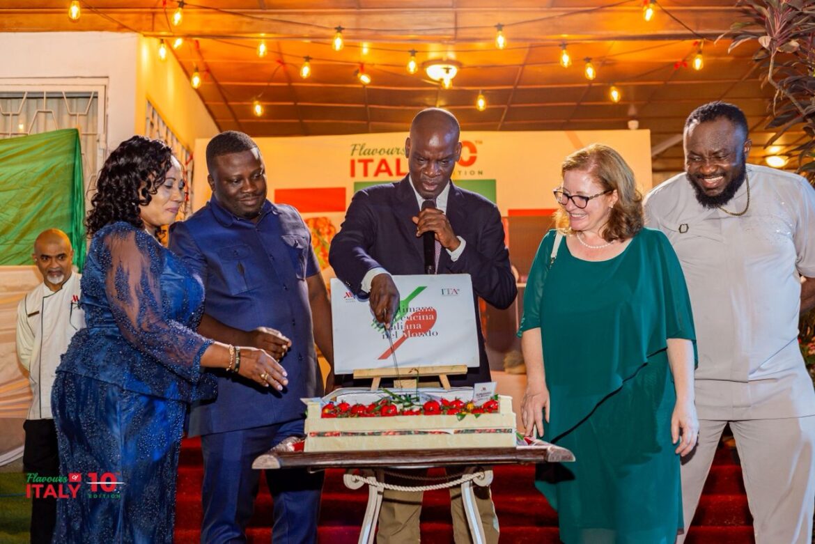 Italian Embassy celebrates 10 years of “Flavours of Italy” in Accra