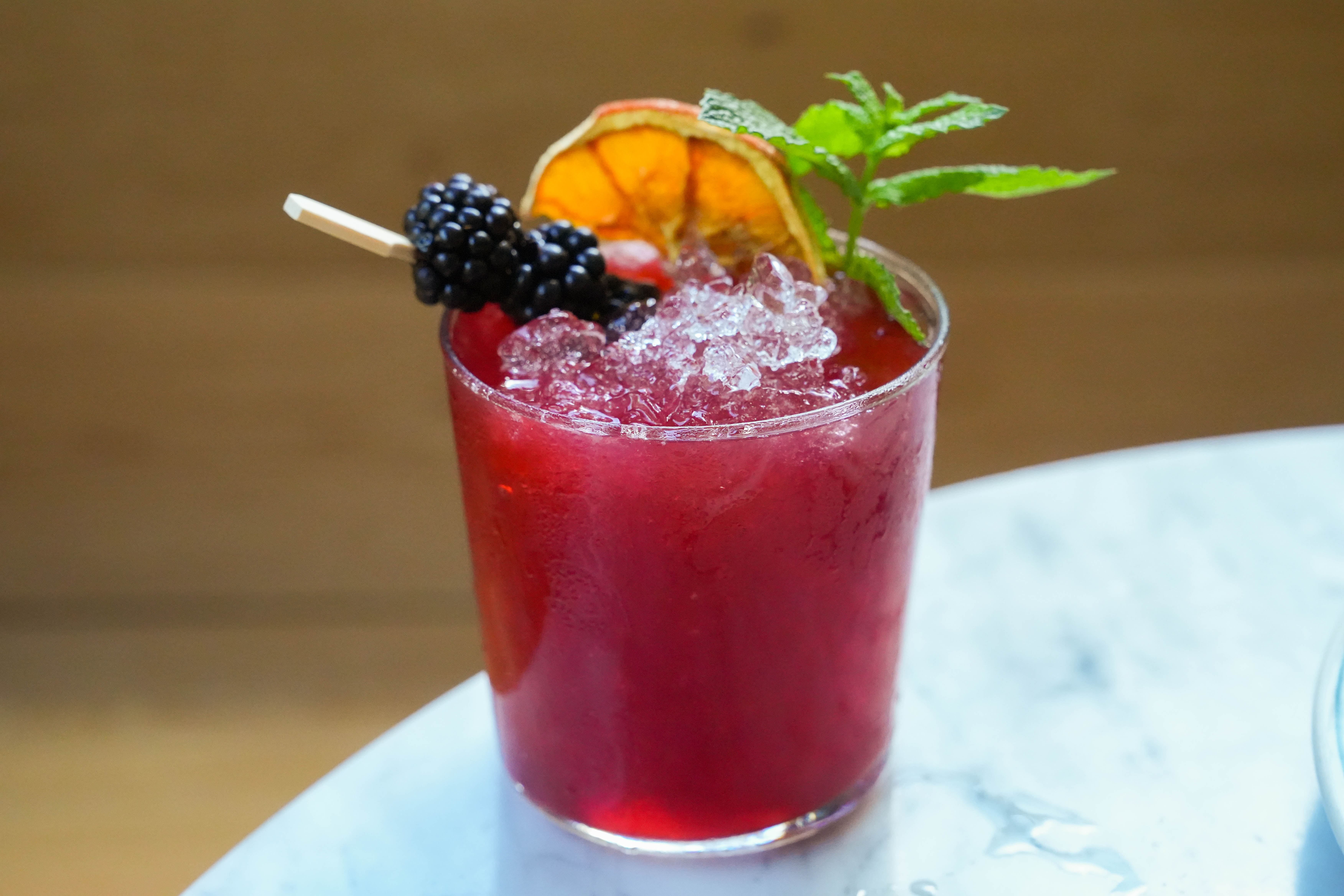 Southeast Portland French bistro, L'Echelle, serves the rancio cobbler on Wednesday, August 13, 2025.