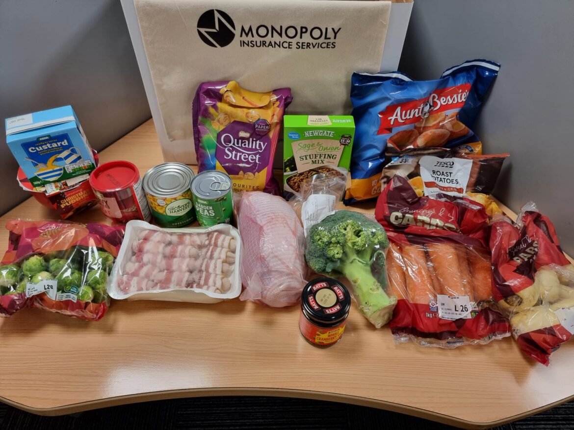 Monopoly Insurance Opens Applications for Christmas Meal Box Appeal as it Returns for a Third Year – Love Andover & 95.9FM Andover Radio