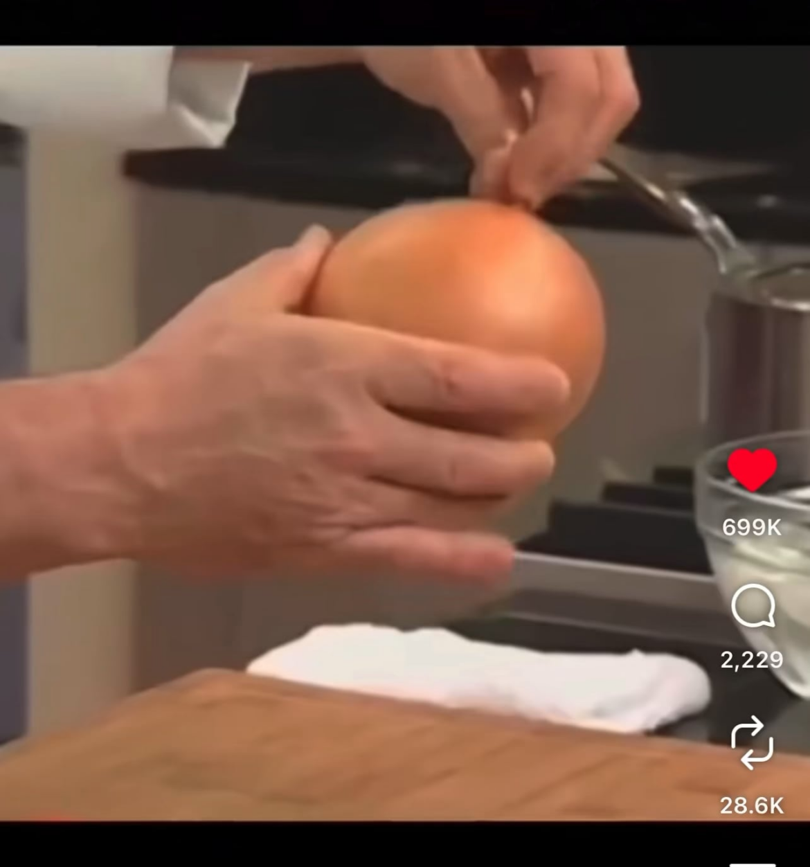 The elegant way to say onion 🧅