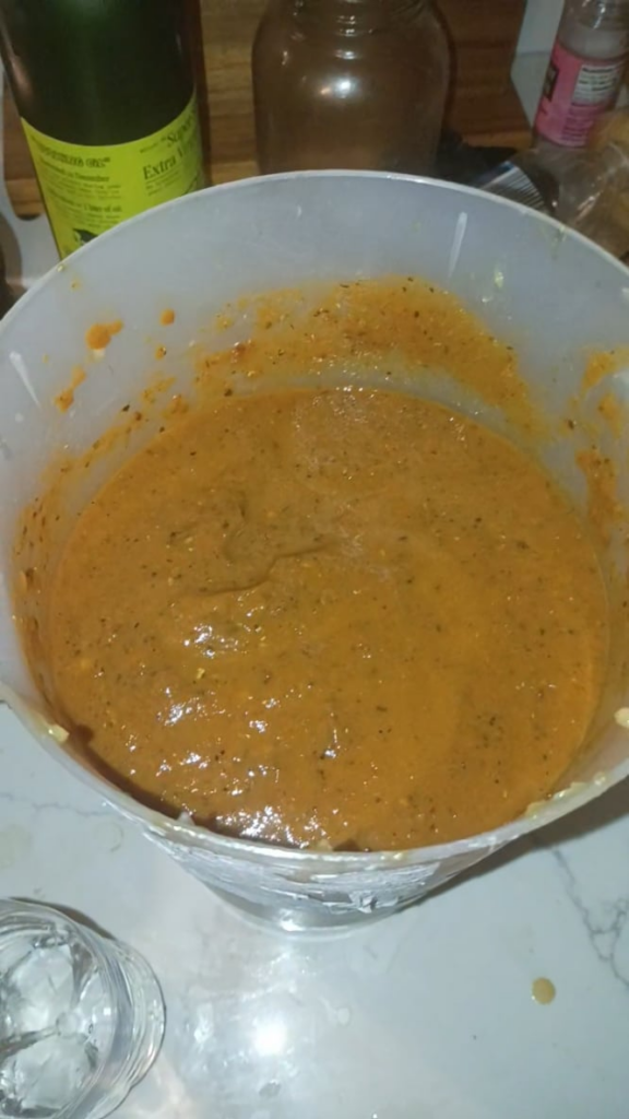 Pepper medley red salsa. Amazingly delicious.