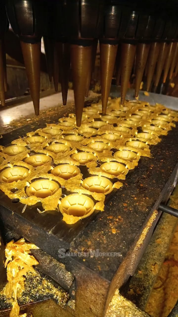 I hope my ice cream cones don't come from this factory.