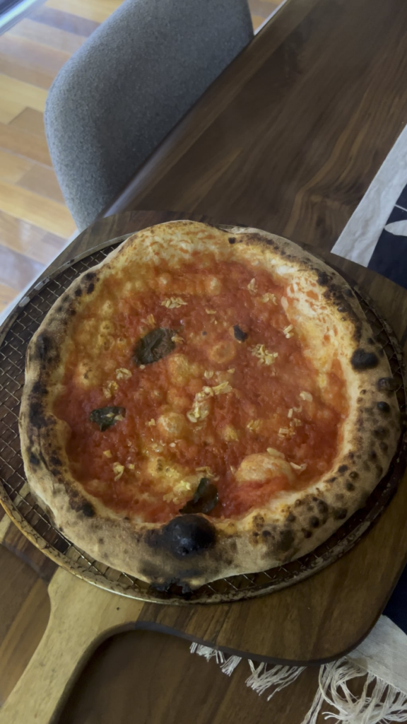 Marinara straight out of the oven - one of my favourites 👌