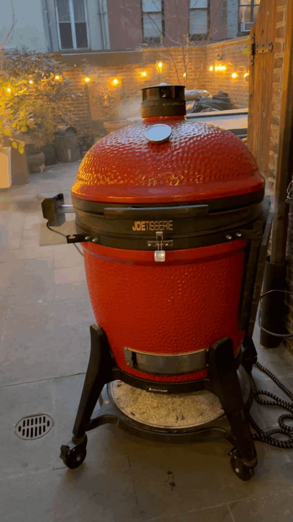 Joetisserie Thanksgiving turkey