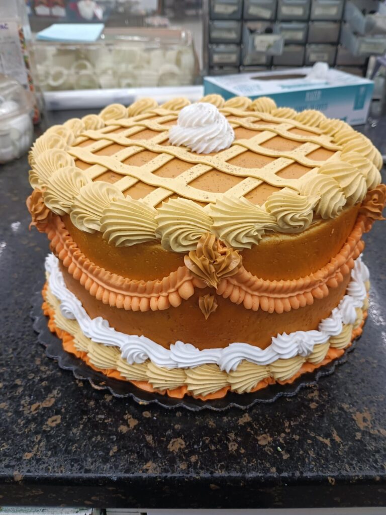 Thanksgiving cake case!