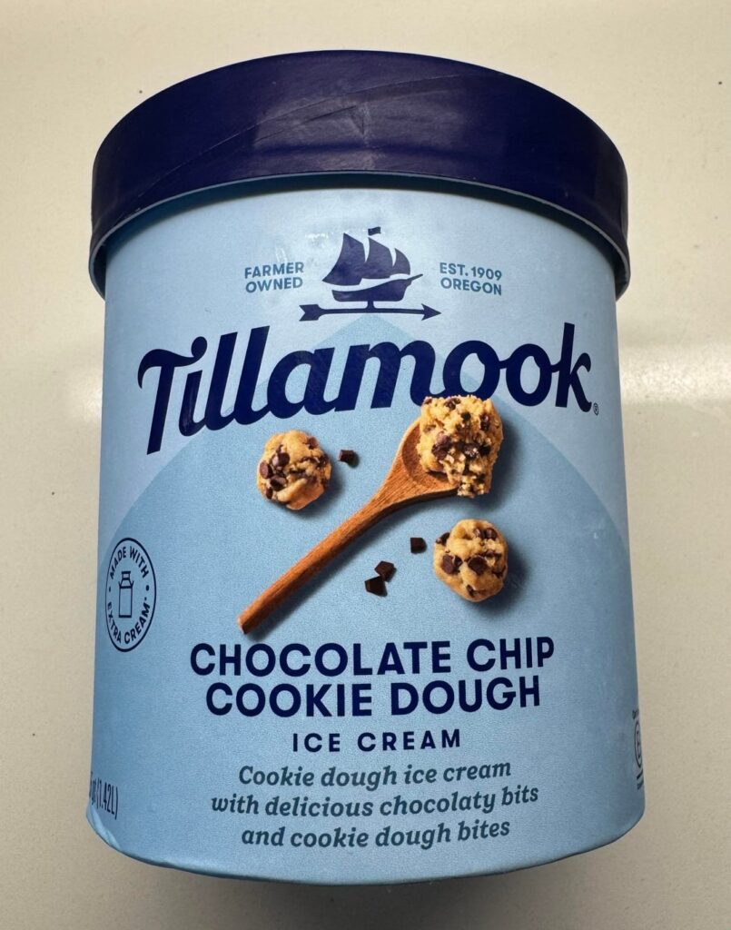 Tillamook Chocolate Chip Cookie Dough