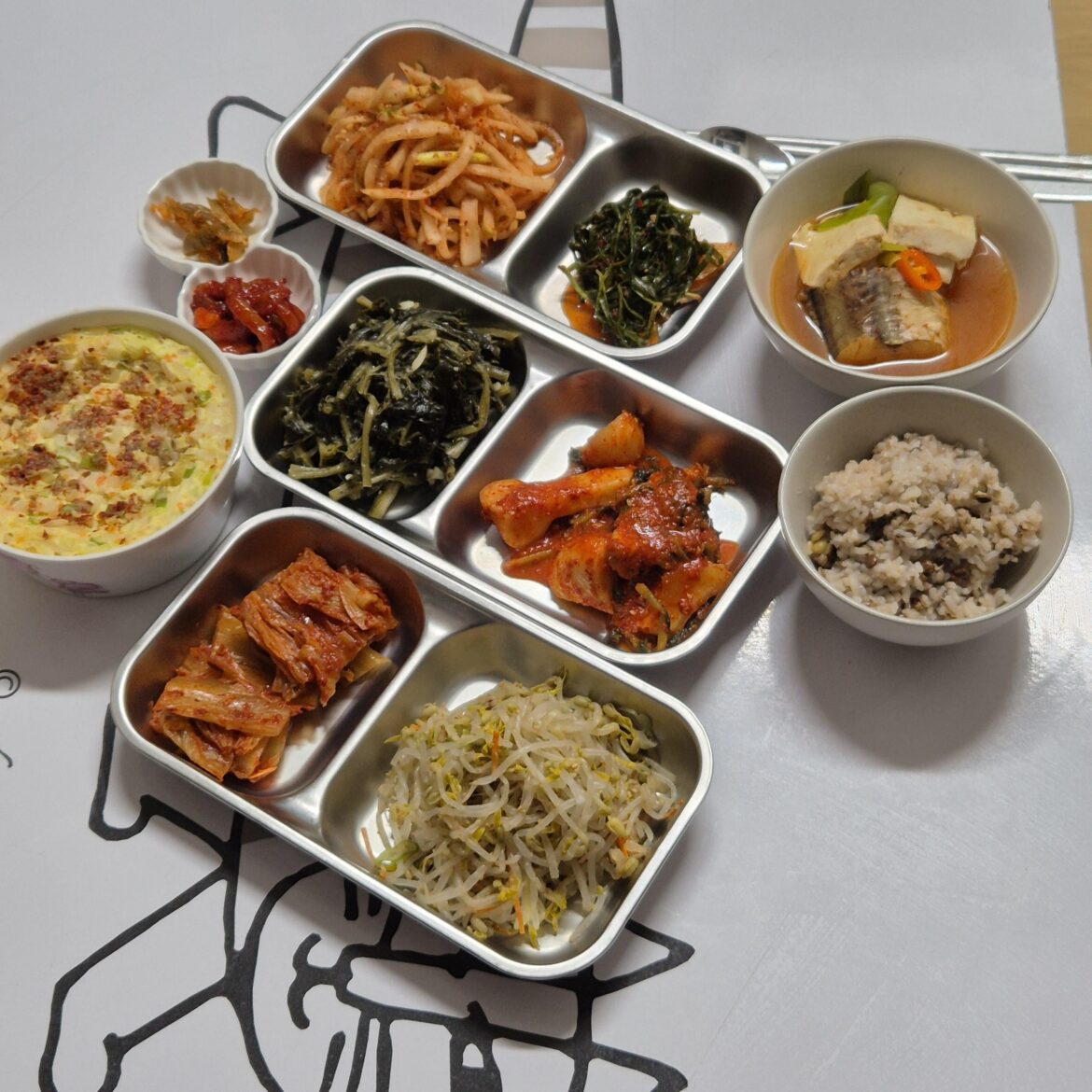 Today I’m having pollock stew.