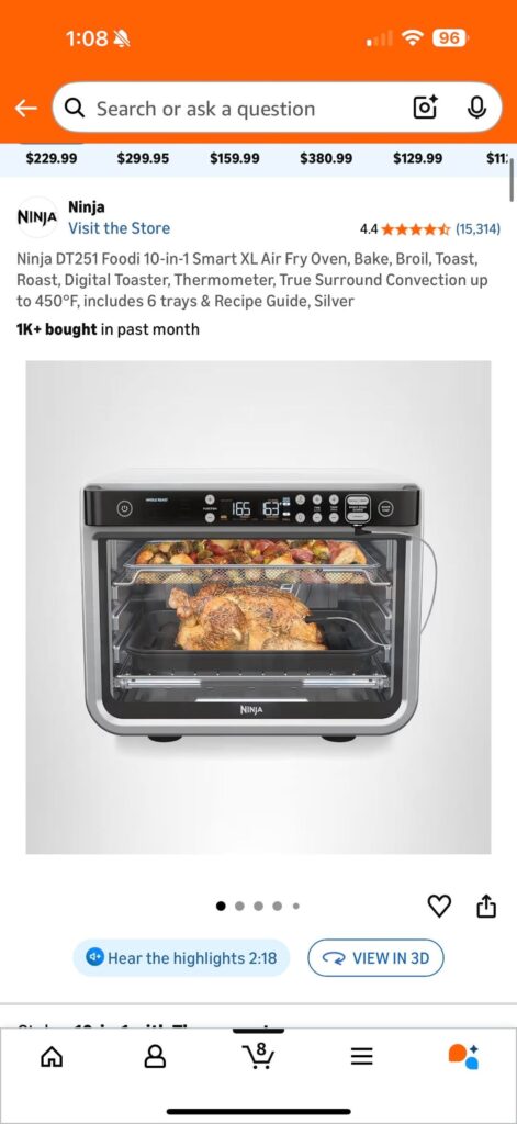 Breville or ninja foodie 10 in 1 for macarons?