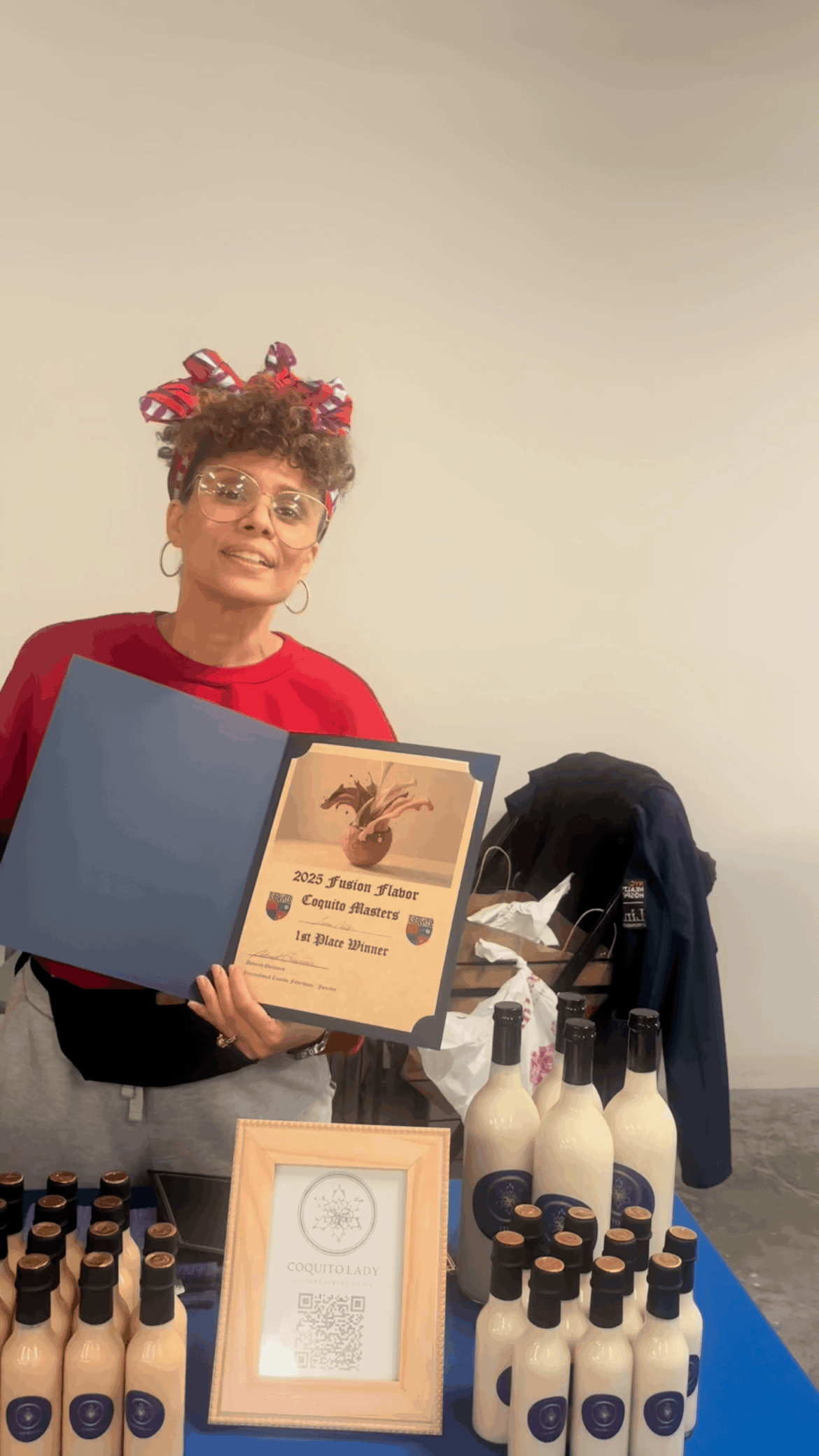 We won the 2025 Coquito Masters Fusion Flavor Competition!!!