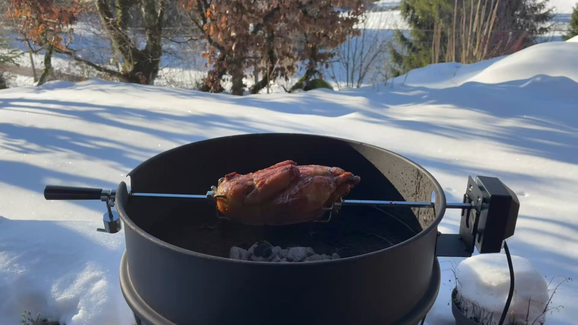 The rotisserie duck experiment