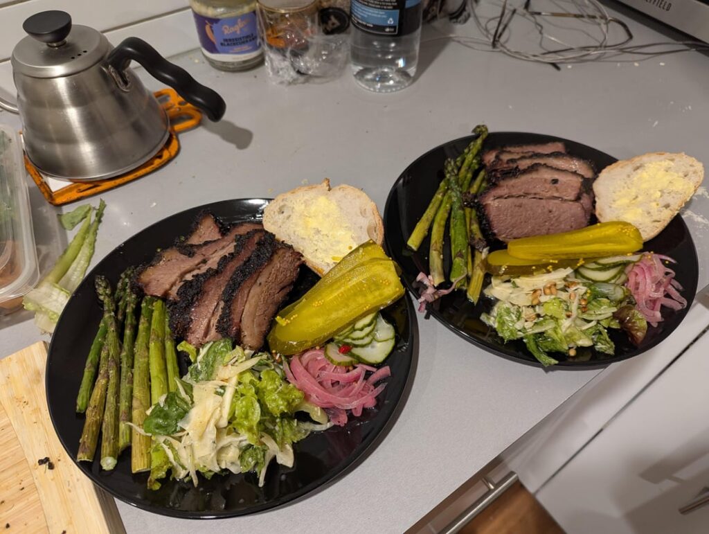 [homemade] Smoked brisket