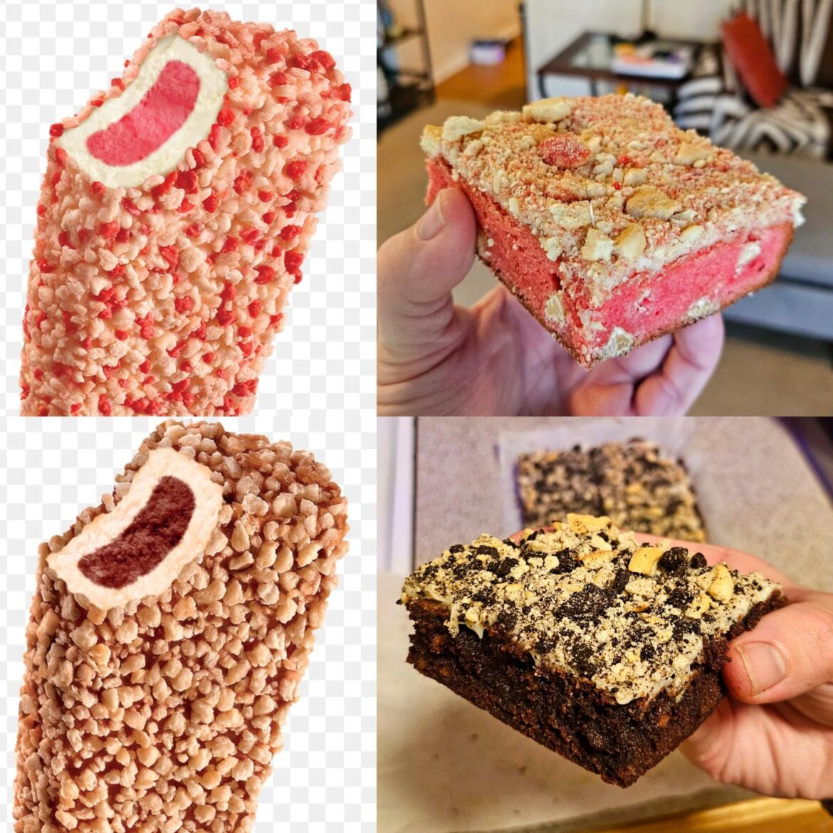 Really proud of these sweet treats I baked that were inspired by the best ice-cream bars! Iykyk