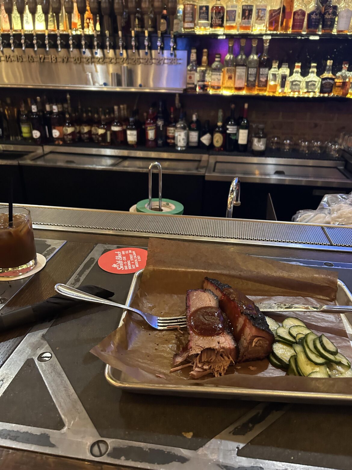 $9 for this “1/2” lb of brisket