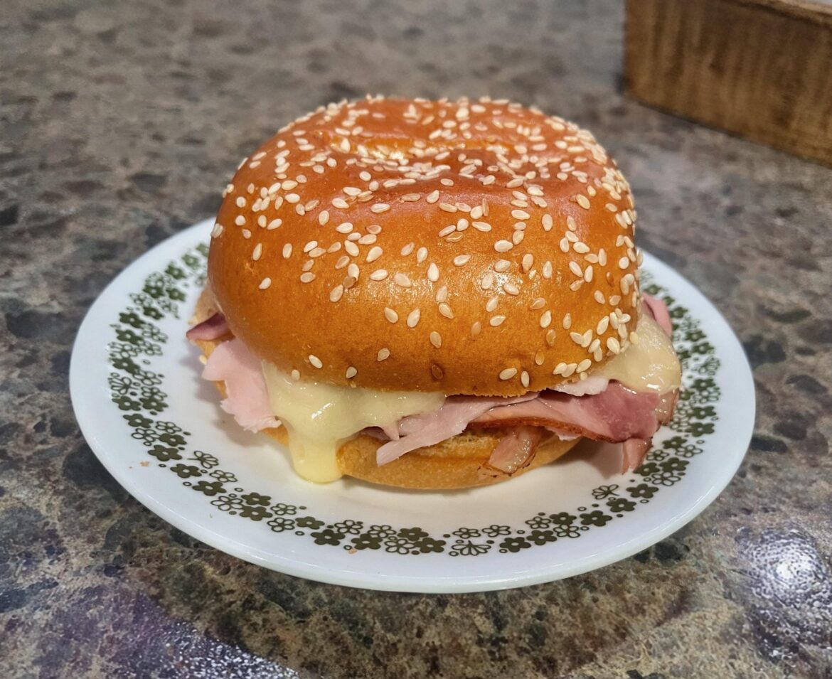 Hot Ham n Swiss Lunch