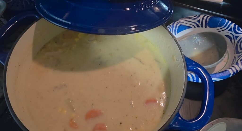 Made Corn Chowder with leftovers and it was Delicious