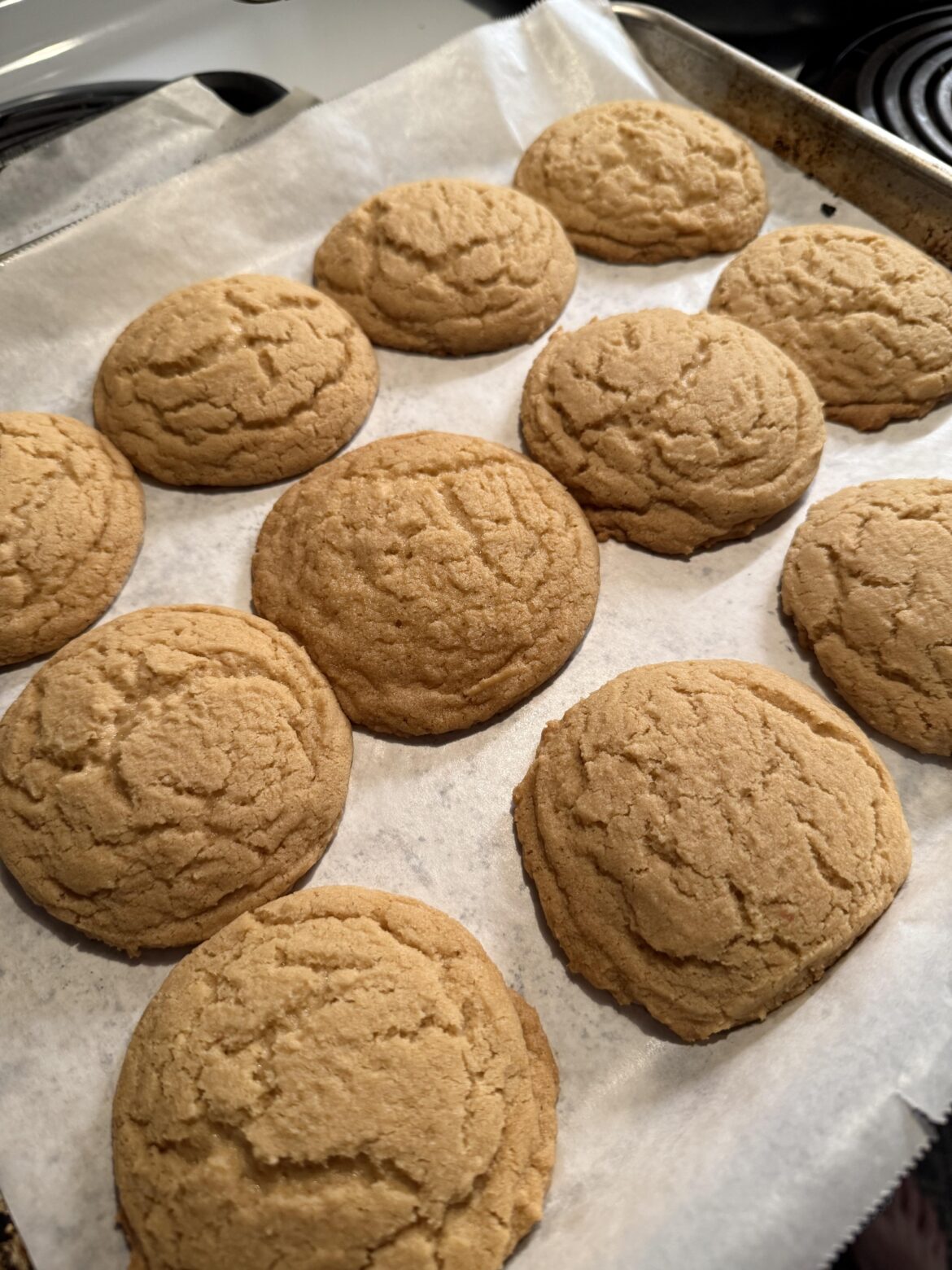 Brown sugar cookies this evening