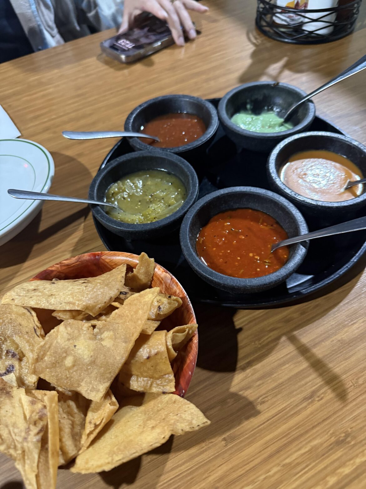 Salsa Sampler (El Rancho Omaha,NE)