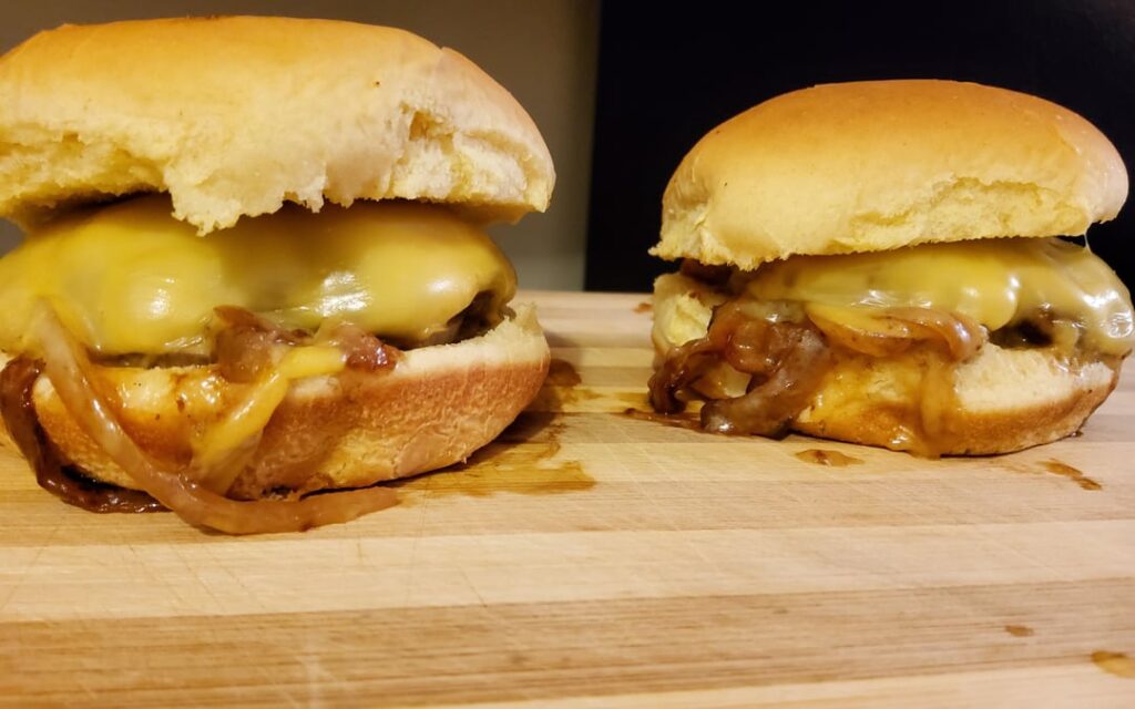 Two smash burgers is better than one with Bulgogi patty.