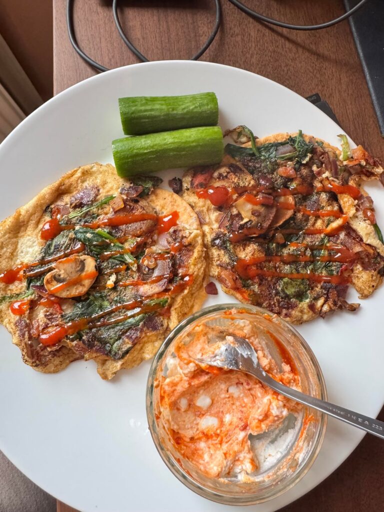 Today lunch - 254 kcals!