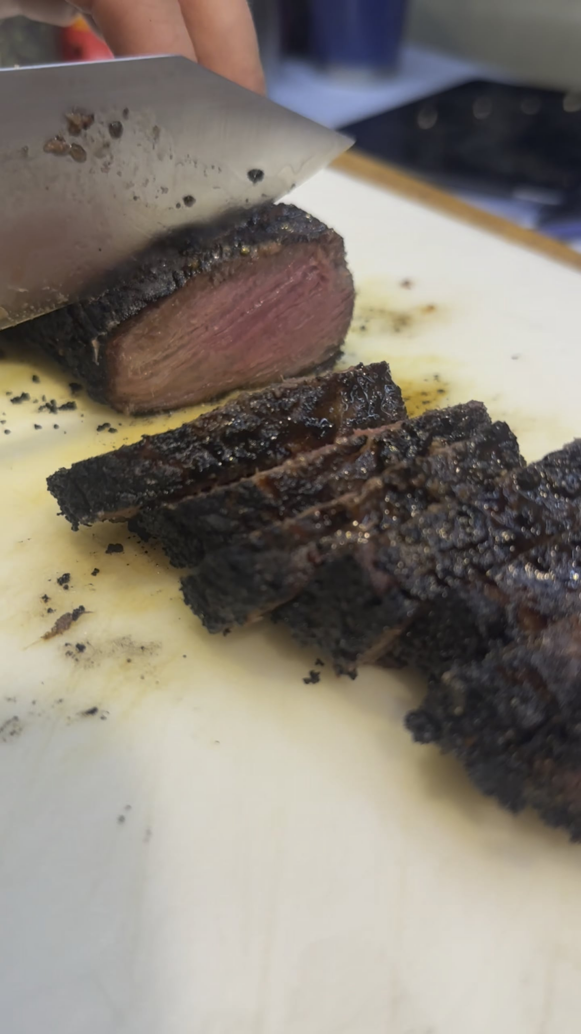 When you come home and your daughter made herself a steak in the MM