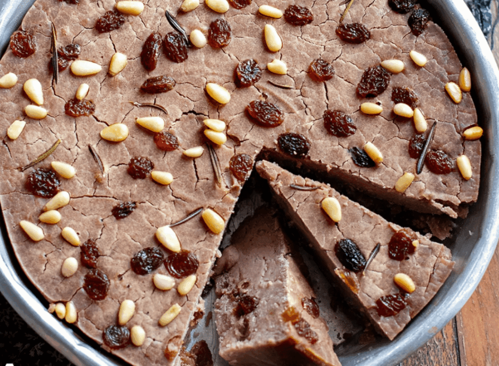 Tuscan vegan recipe: castagnaccio🌰🍁🍂