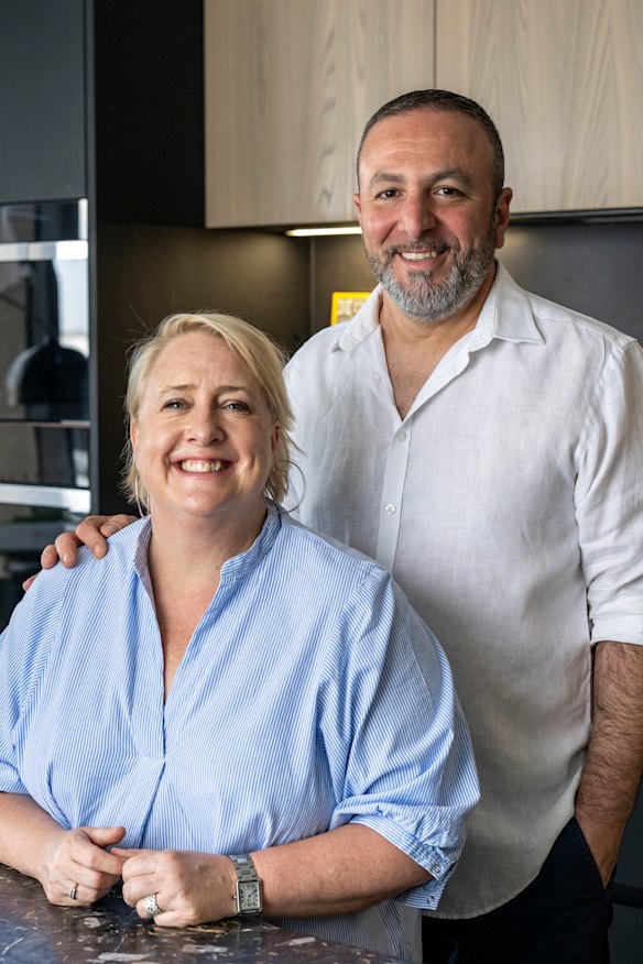 Kepos Kitchen’s Kristy Frawley and Michael Rantissi, the authors of cookbook Salata.