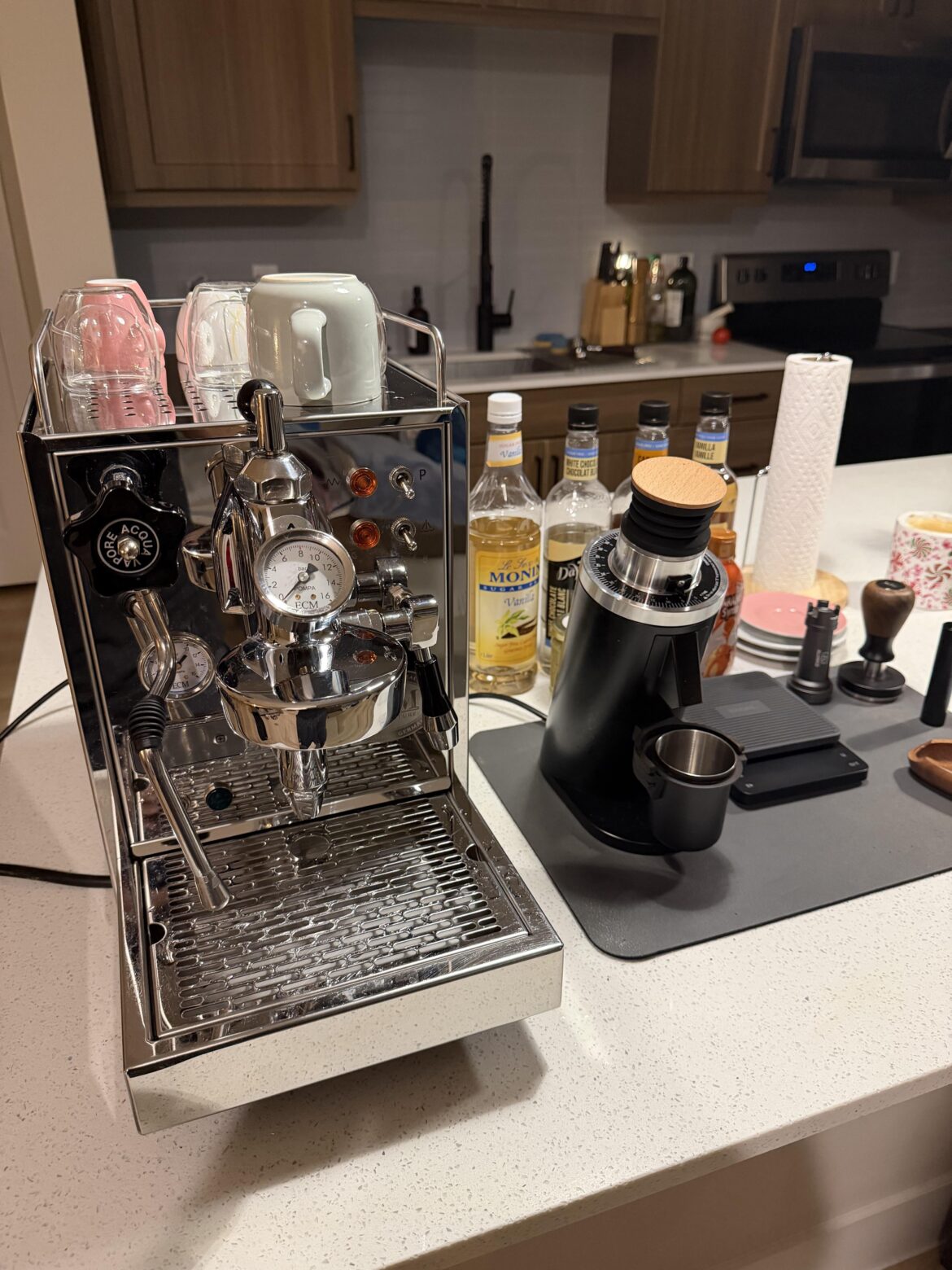 Latest upgrade: ECM Classika PID with flow control from fb marketplace for 800$